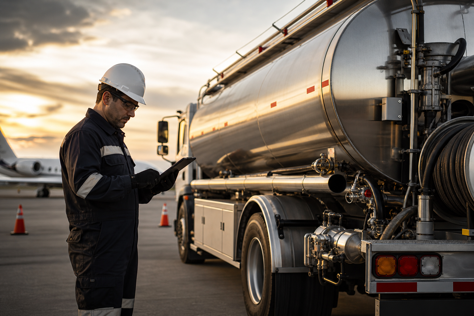 Inspección técnica de operación de combustible