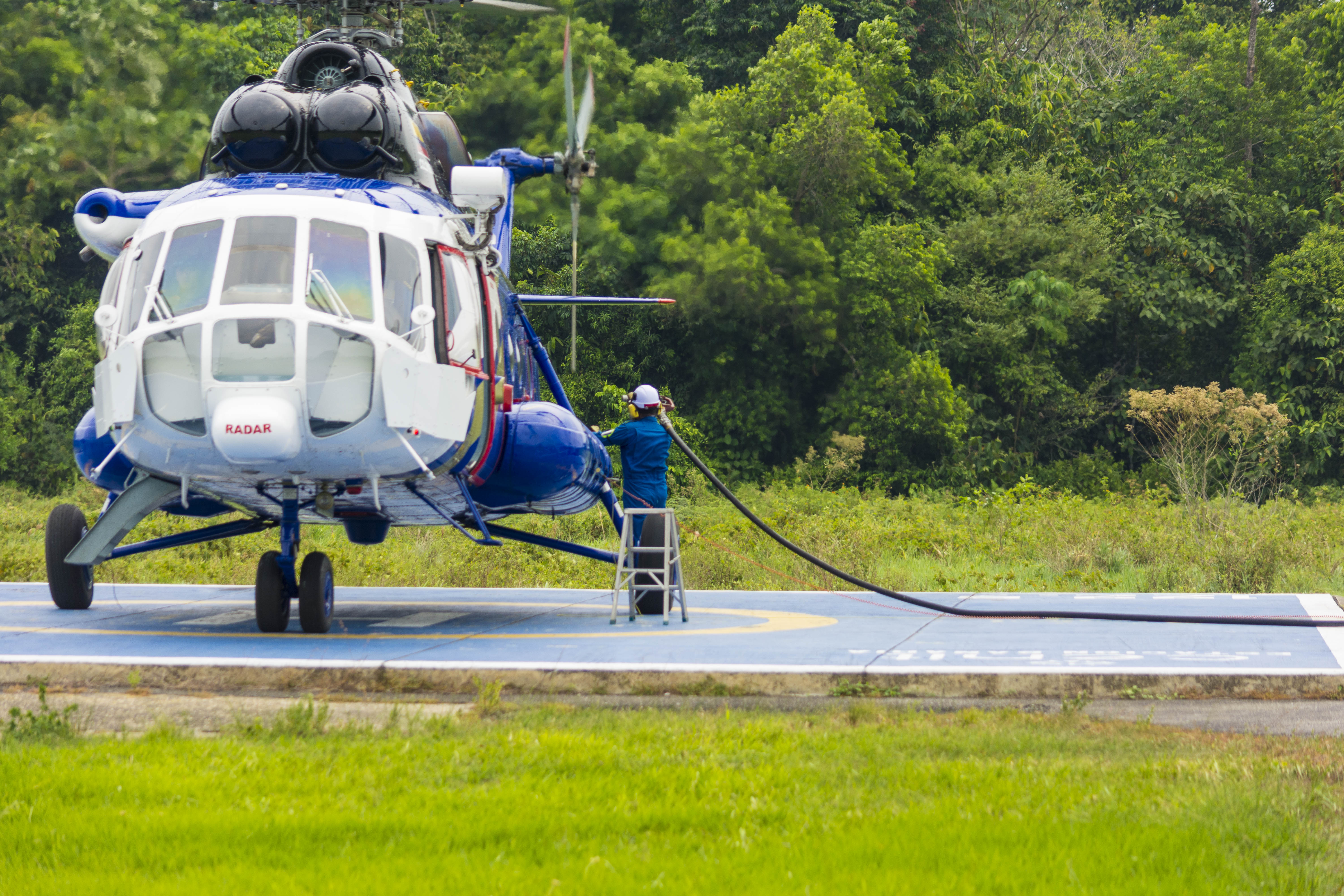 Aeronave para operación con AVGAS