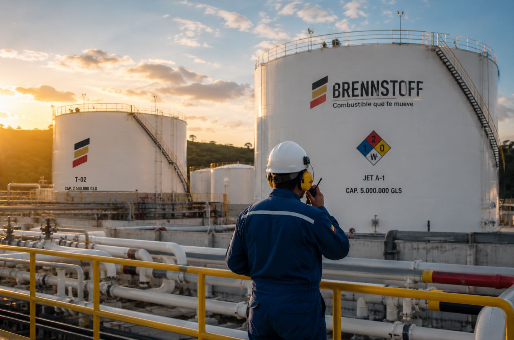 Plantas de almacenamiento de combustible Brennstoff